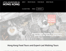Tablet Screenshot of littleadventuresinhongkong.com